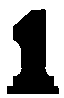 Silhouette of No. 1 Trophy