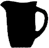 Silhouette of 2 Pint Jug