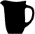 Silhouette of 2 Pint Jug